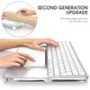 Transparent Acrylic Keyboard Stand and touchpad Tray pad Suitable for