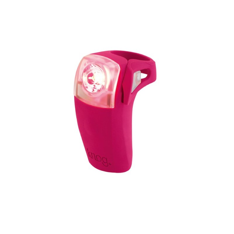 Knog Boomer Hi Power 1 LED Rear Light - Pink