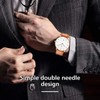 Men's Watch, Flat, Analogue, Quartz, Date Display, Classic Fashion, Waterproof