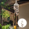 Veemoon Hanging Shell Wind Chime, Decorative Ocean Ring Chime Outdoor