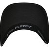 Flexfit 110 Curved Visor Snapback Baseball Cap, Black, One Size