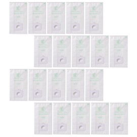 CF Clean Fairy 20Pack Replacement Micro Filtration Vacuum Bags Compatible With Kenmore Canister Type C/Q, 5055, 50557, 50558, 53292 Panasonic Type C-5 Models