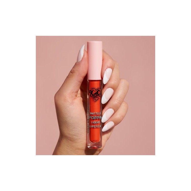 Kimchi Chic Mattely Poppin Liquid Lipstick Tono 08 Head Queen