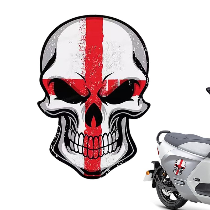 Car Windshield Decal - Reflective Skeleton Stickers for Auto Bumper