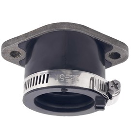 AHL Carburetor Intake Manifold Rubber Interface 13881-05G00 13110-05G01 Compatible with Suzuki 0zark 250 LTF250 2x4 2002-2014 KING QUAD/LT-F250 Ozark 2002-2012/KingQuad 250 LT-F250 2013/LT-F250 2014