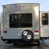 Foruidea Paw Print Spare Tire Cover Dust-Proof Wheel Tire Cover