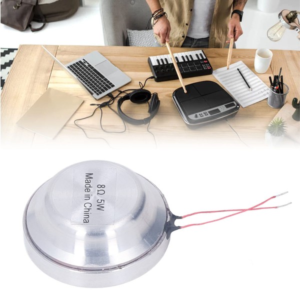 FAUOSWUK 1Pcs Resonance Speaker, 35MM 5W All Frequency Resonance Loudspeaker