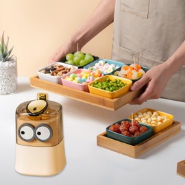 Three Pcs Toothpick Dispenser&1000 Count Bamboo Toothpicks,Pop-Up Automatic Toothpick Holder Dispensers With 1,000 Toothpicks For Kitchen Restaurant Sturdy Safe Container Cute Toothpick Holder