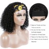 Human Hair Headband Wig No Lace Front Headband Wig Deep