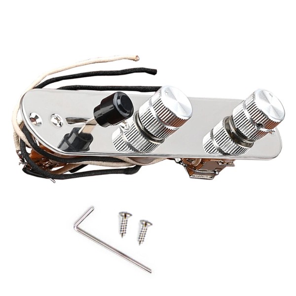 Alnicov Loaded 3-way Blade Switch Prewired Control Plate Assembly for
