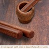 Aisoso French Rolling Pin, 17.7 Inches Wood Rolling Pin for