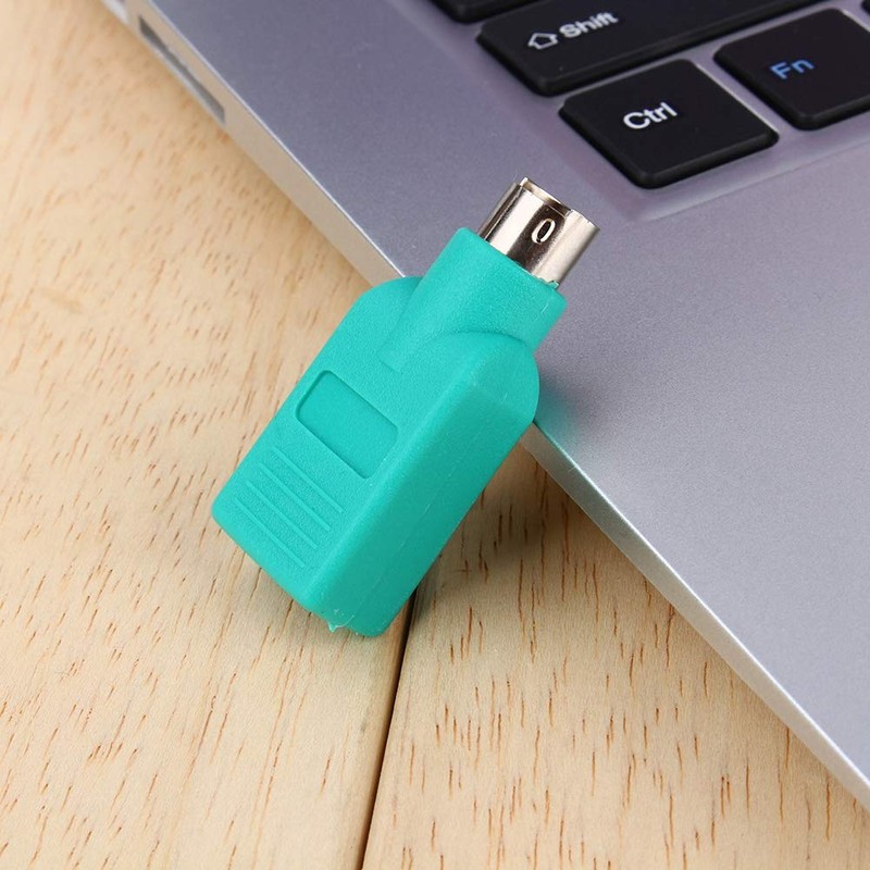 Goshyda Adaptador convertidor USB Hembra a Macho para Teclado/ratón USB,