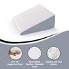 Greaton, Elevated Bed Wedge Pillow for Back Support, Acid Reflux,