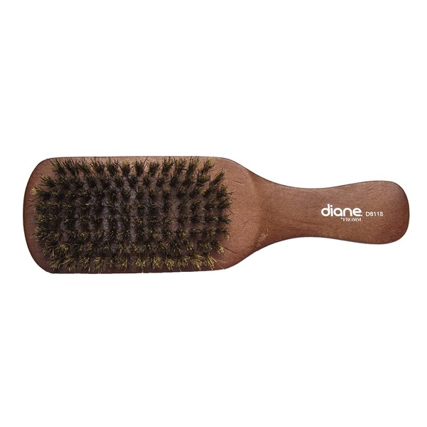 Diane 100% Medium Boar Club Brush, D8118, 7 Inch (Pack of 1)