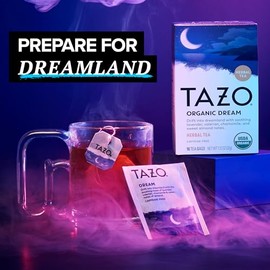 TAZO Organic Dream Herbal Tea - Relaxing Chamomile & Lavender Blend