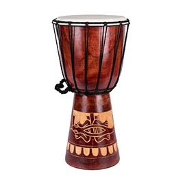 Djembe Drum Bongo Drum Hand Drum Bush Drum Percussion Children Fair Trade 30 cm
