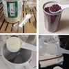 10 Pieces Long Handle 3g Plastic Measuring Spoons Mini Scoops