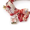 Necoichi Kabuki Charm Bow Tie Cat Collar (Red)