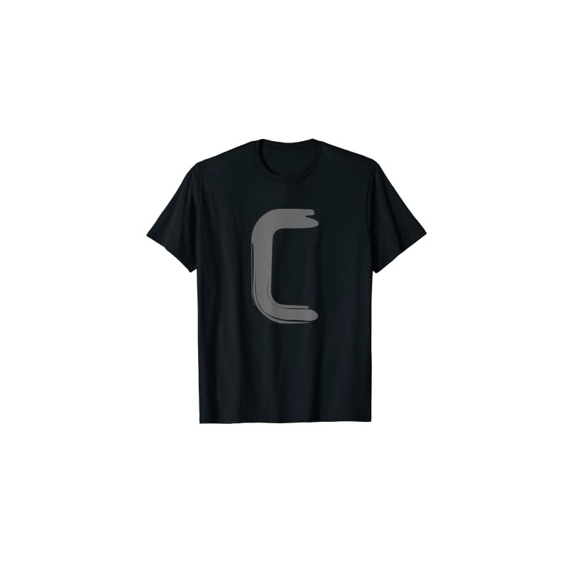 Creative Bold Dark Grey Letter C - Alphabet - Marker
