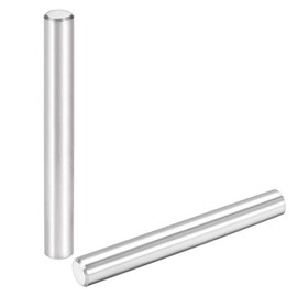 TOP-VIGOR 2Pcs 10mm x 90mm Dowel Pins Shelf Support Pegs, 304 Stainless Steel Cylindrical Shelf Support Pin Fasten Elements Silver Tone