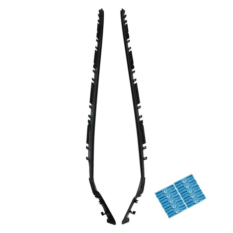 Driver and Passenger Side Window Molding Kit Compatible with Lexus