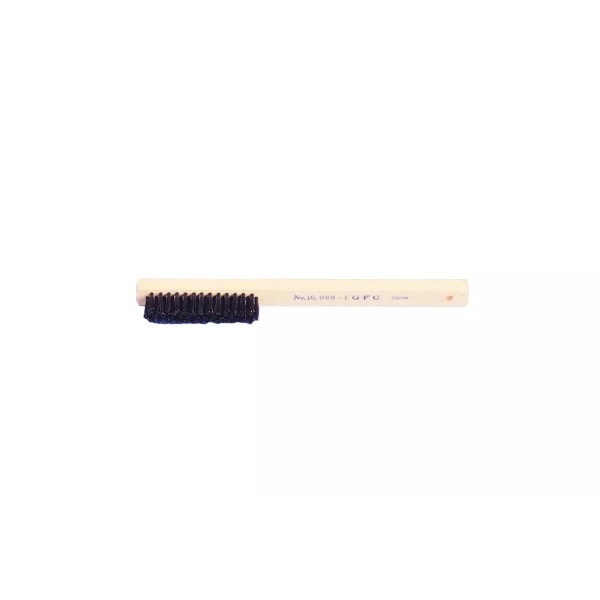 GROBET Washout Brush Wood Handle 6" Long 3 Rows 3/8"