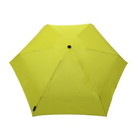 SMATI Mini compact folding umbrella - Pocket size 18cm, windproof, 200g ultra light, manual, Travel umbrella, Mixed umbrella, Colour YELLOW ANIS