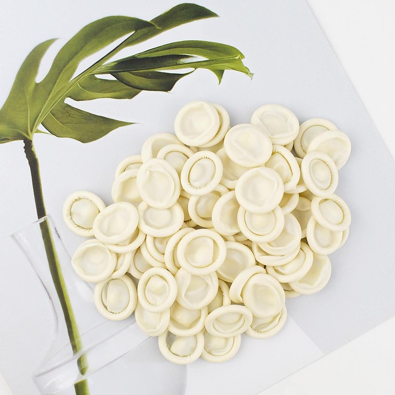 100 Pcs Finger Cots Disposable Latex Finger Protector Fingertips Protectors