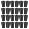 sourcing map Rubber Tapered Plug 14mm to 19mm Solid Test