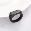 XSMZB Cremation Rings for Ashes Simple Square Band Ring Keepsake