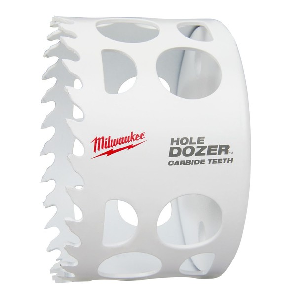 Milwaukee Hole Dozer 49-56-0741 Multi-Purpose Hole Saw, 3-3/4 in Dia,