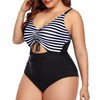 Daci - Traje de baño de una pieza con corte