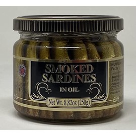 Riga Gold Smoked Sardines in Oil 250g (2-pack)