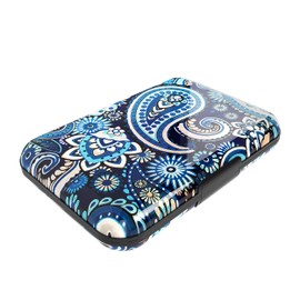 Card Case Women's Men's Aluminium RFID Large Capacity Credit Card Case Men Women Wallet RFID Wallet Men Women Wallets for Men Women Blue, blue, Classic