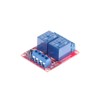 KNACRO 2-Channel 24V Relay Module High Low Level Triggering Optocoupler