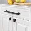 Amerdeco 10 Pack Matte Black Cabinet Pulls 6.25"/160MM Hole Center