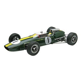 Ebbro 20027 1:20 Team Lotus Type 33 1965 Formula One Replica Model Building Plastic Construction Kit Crafts Hobby Gluing Model Kit Assembly Unpainted Multicoloured