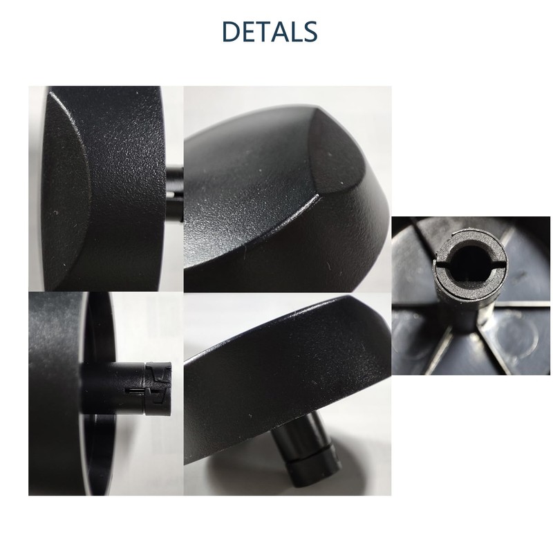 ARYEIELLSOW 6 PCS 82977 DE81-08738A Cooktop Knob Replacement AP3390330, PS4271638