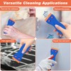 2PCS Plastic Scraper with 98pcs PlasticRazor Blades, Multipurpose Plastic Non-Scratch
