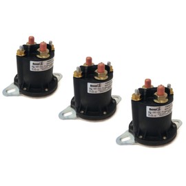 Buyers Products 1306317 Solenoid, 12v, Motor Relay, Continuous, Replaces Western #56131k-1 - Lot of 3