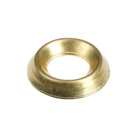 TIMCO Screw Cups Electro Brass - To fit 6 Gauge Screws