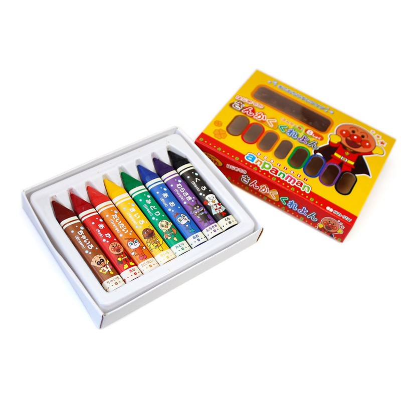 Sunstar Stationery Anpanman 1900010A My First Time Kakuyoko (8 Colors)