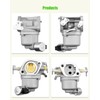 JUWEVAZU Z335E Carburetor Fit for John Deer Z355E Z355E Z345R