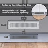Fits 2x12 Duct Opening | Toe Kick Vent Cover by