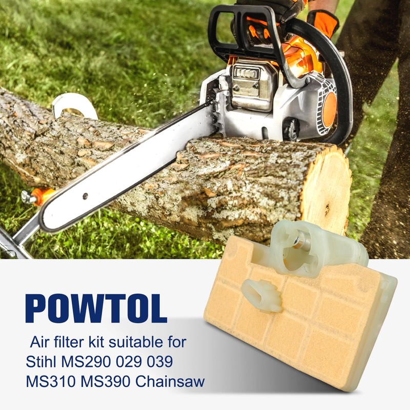 Powtol MS290 029 Air Filter for STHIL MS 290 MS310