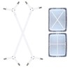 Consss Bed Sheet Straps, Adjustable Durable Bed Sheet Holder Straps