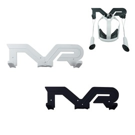 VR Headset Wall Mount Controller Holder Home Storage Hanger for Meta Quest 3 2/Quest Pro/Pico 4/Quest Rift VR Accessories (Black)