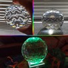 Clear Glass Crystal Ball Prism Suncatcher Rainbow Maker, Sphere Faceted