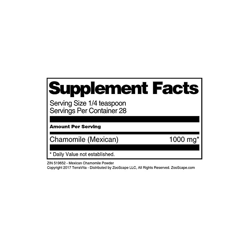 Mexican Chamomile Powder (1 oz, ZIN: 519652)