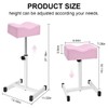 FLOLXNB Pedicure Manicure Footrest, Foot Massage Manicure Nail Beauty Stool